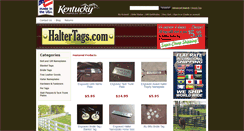 Desktop Screenshot of haltertags.com